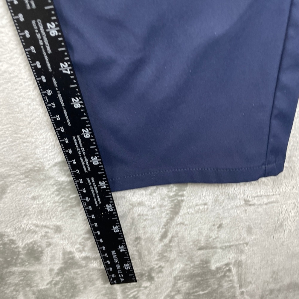 Travis Mathew Pants Mens 34 fits 34 Navy Blue Golf Chino Trousers 79194-00 - Picture 2 of 10